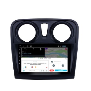 Navigatie dedicata cu Android Dacia Sandero II 2012 - 2020, 1GB RAM, Radio GPS Dual Zone, Display HD IPS 9" Touchscreen, Internet Wi-Fi, Bluetooth, MirrorLink, USB 100508775