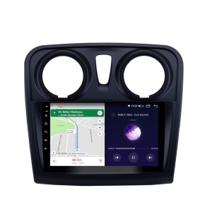 Navigatie dedicata cu Android Dacia Sandero II 2012 - 2020, 4GB RAM, Radio GPS Dual Zone, Display HD IPS 9" Touchscreen, Internet Wi-Fi, Bluetooth, MirrorLink, USB - Img 6