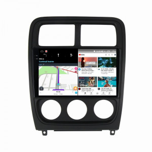 Navigatie dedicata cu Android Dodge Caliber 2010 - 2012, 12GB RAM, Radio GPS Dual Zone, Display 2K QLED 9.5" Touchscreen, Internet Wi-Fi si slot SIM 4G, Bluetooth, MirrorLink, USB, Waze 99785