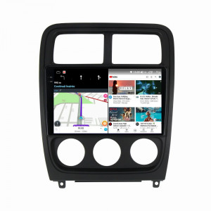 Navigatie dedicata cu Android Dodge Caliber 2010 - 2012, 8GB RAM, Radio GPS Dual Zone, Display 2K QLED 9.5" Touchscreen, Internet Wi-Fi si slot SIM 4G, Bluetooth, MirrorLink, USB, Waze 111375