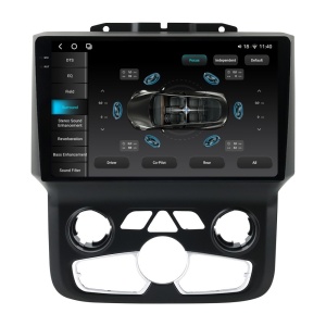 Navigatie dedicata cu Android Dodge RAM 2013 - 2018, clima automata, 12GB RAM, Radio GPS Dual Zone, Display 2K QLED 9.5" Touchscreen, Internet Wi-Fi si slot SIM 4G, Bluetooth, MirrorLink, USB 100006615