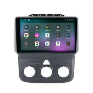 Navigatie dedicata cu Android Dodge RAM 2013 - 2018, clima manuala, 12GB RAM, Radio GPS Dual Zone, Display 2K QLED 9.5" Touchscreen, Internet Wi-Fi si slot SIM 4G, Bluetooth, MirrorLink, USB, Waze 97525