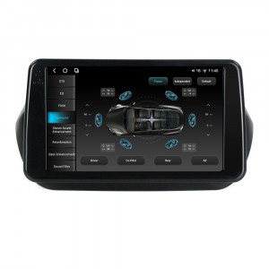 Navigatie dedicata cu Android Fiat Fiorino 2007 - 2021, 12GB RAM, Radio GPS Dual Zone, Display 2K QLED 9.5" Touchscreen, Internet Wi-Fi si slot SIM 4G, Bluetooth, MirrorLink, USB, Waze 98495