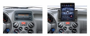 Navigatie dedicata cu Android Fiat Panda 2003 - 2012, 1GB RAM, Radio GPS Dual Zone, Touchscreen IPS 9.7" HD tip Tesla, Internet Wi-Fi, Bluetooth, MirrorLink, USB 100506945