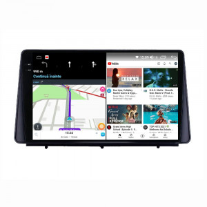 Navigatie dedicata cu Android Ford Focus IV dupa 2018, 12GB RAM, Radio GPS Dual Zone, Display 2K QLED 10.36" Touchscreen, Internet Wi-Fi si slot SIM 4G, Bluetooth, MirrorLink, USB, Waze 99525
