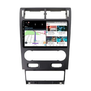 Navigatie dedicata cu Android Ford Mondeo III 2000 - 2007, clima automata, 4GB RAM, Radio GPS Dual Zone, Display HD QLED 9" Touchscreen, Internet Wi-Fi si slot SIM 4G, Bluetooth, MirrorLink, USB 100267365