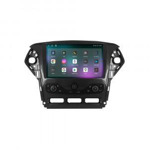 Navigatie dedicata cu Android Ford Mondeo IV 2011 - 2014 cu navigatie originala, 12GB RAM, Radio GPS Dual Zone, Display 2K QLED 9.5" Touchscreen, Internet Wi-Fi si slot SIM 4G, Bluetooth, MirrorLink, USB, Waze 96975