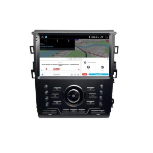 Navigatie dedicata cu Android Ford Mondeo V dupa 2014 cu navigatie originala, 2GB RAM, Radio GPS Dual Zone, Display HD QLED 9" Touchscreen, Internet Wi-Fi si slot SIM 4G, Bluetooth, MirrorLink, USB 100291695