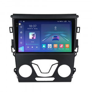 Navigatie dedicata cu Android Ford Mondeo V dupa 2014 fara navigatie originala, 8GB RAM, Radio GPS Dual Zone, Display 2K QLED 9.5" Touchscreen, Internet Wi-Fi si slot SIM 4G, Bluetooth, MirrorLink, USB, Waze 106755