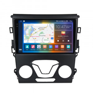 Navigatie dedicata cu Android Ford Mondeo V dupa 2014 fara navigatie originala, 8GB RAM, Radio GPS Dual Zone, Display 2K QLED 9.5" Touchscreen, Internet Wi-Fi si slot SIM 4G, Bluetooth, MirrorLink, USB, Waze 107265
