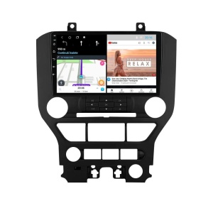Navigatie dedicata cu Android Ford Mustang 2014 - 2021 fara navigatie originala, 2GB RAM, Radio GPS Dual Zone, Display HD IPS 9" Touchscreen, Internet Wi-Fi, Bluetooth, MirrorLink, USB 100519695