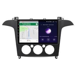 Navigatie dedicata cu Android Ford S-Max I / Galaxy II 2006 - 2015, clima manuala, 4GB RAM, Radio GPS Dual Zone, Display HD QLED 9" Touchscreen, Internet Wi-Fi si slot SIM 4G, Bluetooth, MirrorLink, USB 100278015