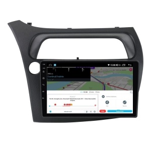 Navigatie dedicata cu Android Honda Civic VIII Hatchback 2006 - 2011, 4GB RAM, Radio GPS Dual Zone, Display HD IPS 9" Touchscreen, Internet Wi-Fi, Bluetooth, MirrorLink, USB - Img 8