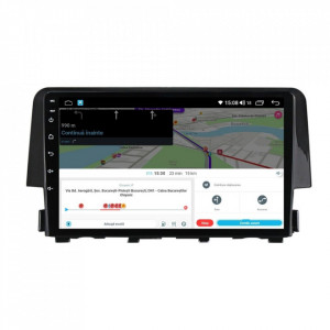 Navigatie dedicata cu Android Honda Civic X 2015 - 2021, 6GB 12345