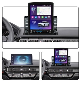 Navigatie dedicata cu Android Honda Civic XI dupa 2021, 4GB RAM, Radio GPS Dual Zone, Touchscreen IPS 9.7" HD tip Tesla, Internet Wi-Fi si slot SIM 4G, Bluetooth, MirrorLink, USB 100003385
