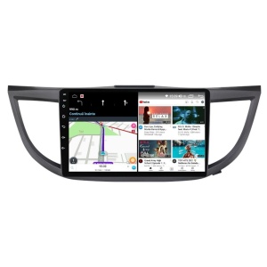 Navigatie dedicata cu Android Honda CR-V IV 2012 - 2018, 2GB RAM, Radio GPS Dual Zone, Display HD QLED 10" Touchscreen, Internet Wi-Fi si slot SIM 4G, Bluetooth, MirrorLink, USB 100270755