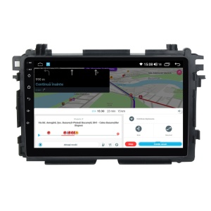Navigatie dedicata cu Android Honda HR-V 2014 - 2021, 4GB RAM, Radio GPS Dual Zone, Display HD QLED 10" Touchscreen, Internet Wi-Fi si slot SIM 4G, Bluetooth, MirrorLink, USB 100290615