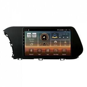 Navigatie dedicata cu Android Hyundai i20 dupa 2020, 8GB RAM, Radio GPS Dual Zone, Display HD QLED 10" Touchscreen, Internet Wi-Fi si slot SIM 4G, Bluetooth, MirrorLink, USB