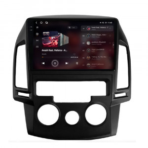 Navigatie dedicata cu Android Hyundai i30 2007 - 2012, clima manuala, 12GB RAM, Radio GPS Dual Zone, Display 2K QLED 9.5" Touchscreen, Internet Wi-Fi si slot SIM 4G, Bluetooth, MirrorLink, USB, Waze 95675