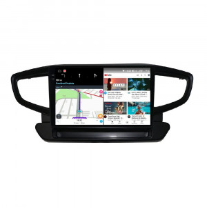 Navigatie dedicata cu Android Hyundai Ioniq (AE) 2016 - 2022, 12GB RAM, Radio GPS Dual Zone, Display 2K QLED 9.5" Touchscreen, Internet Wi-Fi si slot SIM 4G, Bluetooth, MirrorLink, USB, Waze 99795