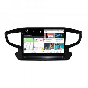 Navigatie dedicata cu Android Hyundai Ioniq (AE) 2016 - 2022, 8GB RAM, Radio GPS Dual Zone, Display 2K QLED 9.5" Touchscreen, Internet Wi-Fi si slot SIM 4G, Bluetooth, MirrorLink, USB, Waze 111405