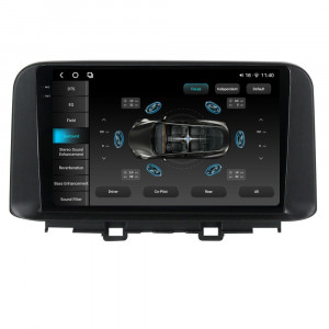 Navigatie dedicata cu Android Hyundai Kona dupa 2017, 12GB RAM, Radio GPS Dual Zone, Display 2K QLED 10.36" Touchscreen, Internet Wi-Fi si slot SIM 4G, Bluetooth, MirrorLink, USB, Waze 98555