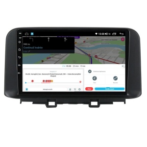 Navigatie dedicata cu Android Hyundai Kona dupa 2017, 2GB RAM, Radio GPS Dual Zone, Display HD QLED 10" Touchscreen, Internet Wi-Fi si slot SIM 4G, Bluetooth, MirrorLink, USB 100290105
