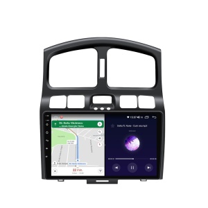 Navigatie dedicata cu Android Hyundai Santa Fe I 2000 - 2006, 4GB RAM, Radio GPS Dual Zone, Display HD IPS 9" Touchscreen, Internet Wi-Fi, Bluetooth, MirrorLink, USB - Img 6