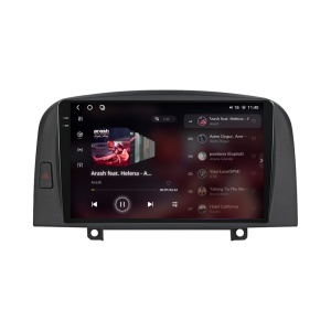 Navigatie dedicata cu Android Hyundai Sonata V 2004 - 2009, 12GB RAM, Radio GPS Dual Zone, Display 2K QLED 9.5" Touchscreen, Internet Wi-Fi si slot SIM 4G, Bluetooth, MirrorLink, USB 100003965