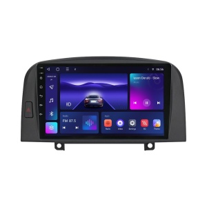 Navigatie dedicata cu Android Hyundai Sonata V 2004 - 2009, 2GB RAM, Radio GPS Dual Zone, Display HD QLED 9" Touchscreen, Internet Wi-Fi si slot SIM 4G, Bluetooth, MirrorLink, USB 100263075