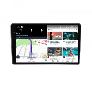 Navigatie dedicata cu Android Jeep Cherokee III 2001 - 2007, 4GB RAM, Radio GPS Dual Zone, Display 2K QLED 9.5" Touchscreen, Internet Wi-Fi si slot SIM 4G, Bluetooth, MirrorLink, USB, Waze 109705