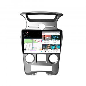 Navigatie dedicata cu Android KIA Carens III 2006 - 2013, clima automata, 4GB RAM, Radio GPS Dual Zone, Display 2K QLED 9.5" Touchscreen, Internet Wi-Fi si slot SIM 4G, Bluetooth, MirrorLink, USB, Waze 109555