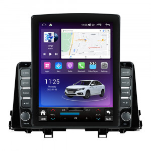 Navigatie dedicata cu Android Kia Picanto dupa 2017, 4GB RAM, Radio GPS Dual Zone, Touchscreen IPS 9.7" HD tip Tesla, Internet Wi-Fi si slot SIM 4G, Bluetooth, MirrorLink, USB
