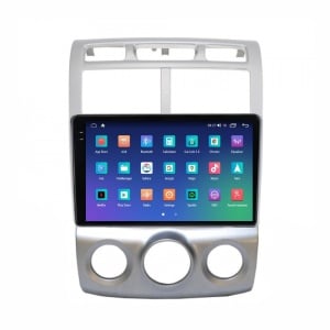 Navigatie dedicata cu Android KIA Sportage 2004 - 2010 fabricata in Coreea, clima manuala, 4GB RAM, Radio GPS Dual Zone, Display 2K QLED 9.5" Touchscreen, Internet Wi-Fi si slot SIM 4G, Bluetooth, MirrorLink, USB 100074265