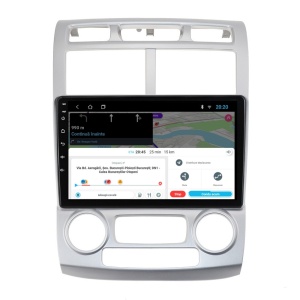 Navigatie dedicata cu Android KIA Sportage 2004 - 2010 fabricata in Coreea, clima automata, 1GB RAM, Radio GPS Dual Zone, Display HD IPS 9" Touchscreen, Internet Wi-Fi, Bluetooth, MirrorLink, USB 100529355
