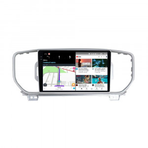 Navigatie dedicata cu Android KIA Sportage 2016 - 2018, 4GB RAM, Radio GPS Dual Zone, Display 2K QLED 9.5" Touchscreen, Internet Wi-Fi si slot SIM 4G, Bluetooth, MirrorLink, USB, Waze 108925
