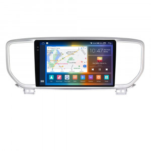 Navigatie dedicata cu Android Kia Sportage 2018 - 2021, 4GB RAM, Radio GPS Dual Zone, Display 2K QLED 9.5" Touchscreen, Internet Wi-Fi si slot SIM 4G, Bluetooth, MirrorLink, USB, Waze 105065