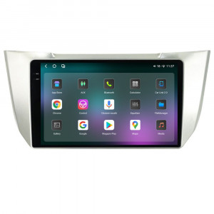Navigatie dedicata cu Android Lexus RX 2003 - 2009, 12GB RAM, Radio GPS Dual Zone, Display 2K QLED 9.5" Touchscreen, Internet Wi-Fi si slot SIM 4G, Bluetooth, MirrorLink, USB, Waze 97075