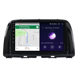 Navigatie dedicata cu Android Mazda CX-5 2011 - 2017, 4GB RAM, Radio GPS Dual Zone, Display HD QLED 9" Touchscreen, Internet Wi-Fi si slot SIM 4G, Bluetooth, MirrorLink, USB 100289625
