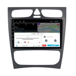 Navigatie dedicata cu Android Mercedes C-Class W203 2000 - 2004, 2GB RAM, Radio GPS Dual Zone, Display HD IPS 9" Touchscreen, Internet Wi-Fi, Bluetooth, MirrorLink, USB 100510665