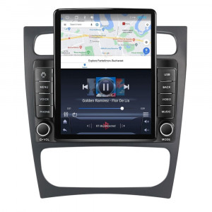 Navigatie dedicata cu Android Mercedes C-Class W203 2000 - 2004, 2GB RAM, Radio GPS Dual Zone, Touchscreen IPS 9.7" HD tip Tesla, Internet Wi-Fi, Bluetooth, MirrorLink, USB, Waze 92235