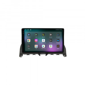Navigatie dedicata cu Android Mercedes C-Class W204 2007 - 2011, 12GB RAM, Radio GPS Dual Zone, Display 2K QLED 9.5" Touchscreen, Internet Wi-Fi si slot SIM 4G, Bluetooth, MirrorLink, USB, Waze 95795