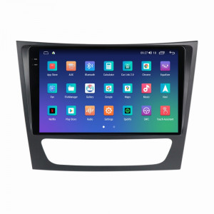 Navigatie dedicata cu Android Mercedes E-Class W211 2002 - 2009, 4GB RAM, Radio GPS Dual Zone, Display 2K QLED 9.5" Touchscreen, Internet Wi-Fi si slot SIM 4G, Bluetooth, MirrorLink, USB, Waze 108405