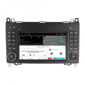Navigatie dedicata cu Android Mercedes Viano 2007 - 2014, 2GB RAM, Radio GPS Dual Zone, Display HD IPS 7" Touchscreen, Internet Wi-Fi, Bluetooth, MirrorLink, USB, Waze 101235