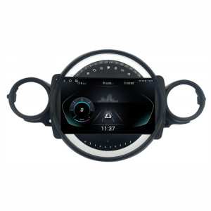 Navigatie dedicata cu Android Mini Cooper / One (R56, R57, R58, R59) 2006 - 2015, 12GB RAM, Radio GPS Dual Zone, Display 2K QLED 9.5" Touchscreen, Internet Wi-Fi si slot SIM 4G, Bluetooth, MirrorLink, USB, Waze 97575