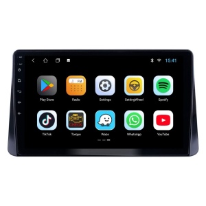 Navigatie dedicata cu Android Mitsubishi Eclipse Cross 2017 - 2020, 2GB RAM, Radio GPS Dual Zone, Display HD QLED 10" Touchscreen, Internet Wi-Fi si slot SIM 4G, Bluetooth, MirrorLink, USB 100273245