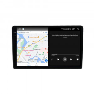 Navigatie dedicata cu Android Mitsubishi L200 dupa 2015, 4GB RAM, Radio GPS Dual Zone, Display 2K QLED 9.5" Touchscreen, Internet Wi-Fi si slot SIM 4G, Bluetooth, MirrorLink, USB, Waze 104605