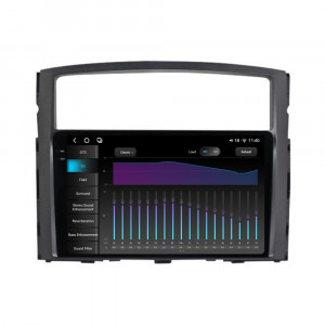 Navigatie dedicata cu Android Mitsubishi Pajero IV 2006 - 2018, 12GB RAM, Radio GPS Dual Zone, Display 2K QLED 9.5" Touchscreen, Internet Wi-Fi si slot SIM 4G, Bluetooth, MirrorLink, USB, Waze 97835