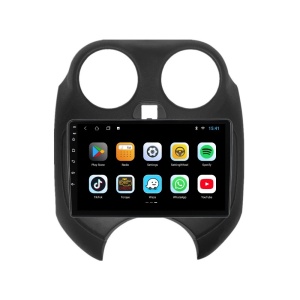 Navigatie dedicata cu Android Nissan Micra IV 2010 - 2013, 2GB RAM, Radio GPS Dual Zone, Display HD IPS 9" Touchscreen, Internet Wi-Fi, Bluetooth, MirrorLink, USB 100506045