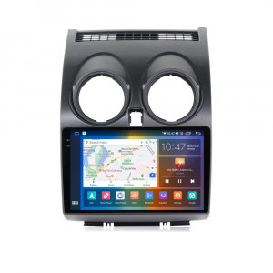 Navigatie dedicata cu Android Nissan Qashqai I 2006 - 2014, 4GB RAM, Radio GPS Dual Zone, Display 2K QLED 9.5" Touchscreen, Internet Wi-Fi si slot SIM 4G, Bluetooth, MirrorLink, USB, Waze 104185